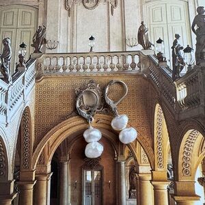 Elegant Pearl Drop Earrings